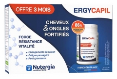 Nutergia Ergycapil Capelli & Unghie Fortificati Set di 3 x 90 capsule