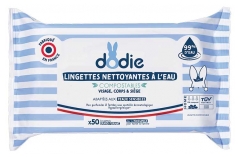 Dodie Toalhetes de Limpeza com &Aacute;gua Compost&aacute;veis 50 Toalhetes Formato Grande