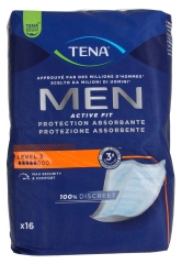 Tena Men Active Fit Protection Absorbante Niveau 3 16 Protections
