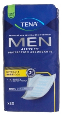 Tena Men Active Fit Protection Absorbante Niveau 2 20 Protections