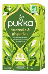 Pukka Citroengras en Gember Bio 20 Zakjes