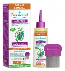 Puressentiel Anti-Poux Lozione di Trattamento 200 ml + Pettine