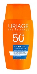 Uriage Bari&eacute;sun Aqua Fluide Ultra-Mat Zeer Hoge Bescherming SPF50+ 50 ml