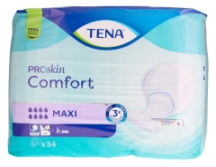 Tena ProSkin Comfort Maxi 34 Protections Anatomiques
