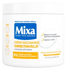 Mixa Creme Niacinamid Ausstrahlungskorrektur 400 ml