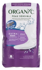 Organyc Urinary Incontinence Extra 12 Organic Pads