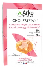 Arkopharma Arkog&eacute;lules Complex Phyto LDL Control Guggul Extract & TetraHCs 60 Capsules