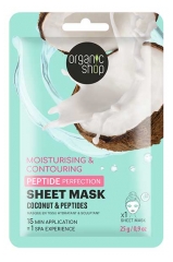 Organic Shop Peptide Perfection Feuchtigkeitsspendende & formende Tuchmaske