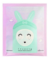 Inuwet Aqua Shot Hydratant Masque Pell Off aux Alginates Marins 15 g