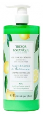 Tr&eacute;sor Botanique Creamy Shower Gel Mediterranean Sage & Lemon 1 L