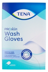 Tena ProSkin Wash Glove 200 Guanti Monouso