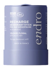 Endro 48H Pro-Age Menopause Floral Velvet Organic Deodorant Stick Refill 50 g