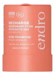 Endro Dezodorant w sztyfcie 48H Rose Framboise (R&oacute;ża i Malina) Wkład Bio 50 g