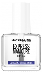 Maybelline New York Express Manicure greitai džiūstantis vir&scaron;utinis sluoksnis 12 ml