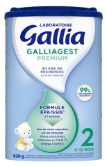 Gallia Galliagest Premium 2. alder 6-12 M&aring;neder 820 g