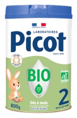 Picot Folgenahrung 2 6 bis 12 Monate Bio 800 g