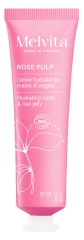 Melvita Pulpe de Rose ekologi&scaron;ka drėkinamoji rankų ir nagų želė 30 ml