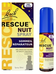 Rescue Bach Noapte Spray Fără Alcool 20 ml
