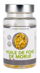 L'Herb&ocirc;thicaire Torskelevertran 60 Kapsler