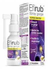 3C Pharma Efirub Spray Irritierter Hals 20 ml
