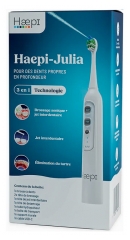 Haepi Julia Elektrick&yacute; zubn&iacute; kart&aacute;ček s tryskou 3v1
