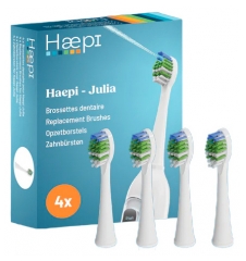 Haepi Julia 4 zobu birstī&scaron;u uzgaļi