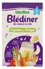 Bl&eacute;dina Bl&eacute;d&icirc;ner Cereale de Seară Legume din Grădină de la 6 Luni 240 g