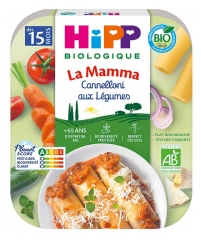 HiPP La Mamma Warzywne Cannelloni od 15 Miesiąca Ekologiczne 250 g