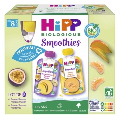 HiPP Gėrimai nuo 8 mėn. Bio 8 pakuotės po 90 ml