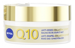 Nivea Q10 Rypynvastainen Collag&egrave;ne Expert T&auml;ytel&auml;inen P&auml;iv&auml;- ja Y&ouml;balmi 50 ml