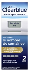 Clearblue Test de Grossesse Digital 2 Tests