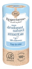 Respectueuse Min Naturliga Deodorant Ekologisk Bomullsblomma 50 g