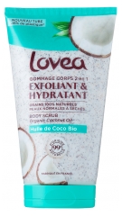 Lovea Exfolierande Kroppsskrubb Bio Kokosolja 150 ml