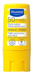 Mustela Aurinkopuikko Korkea Suoja SPF50 Perhe 9 ml