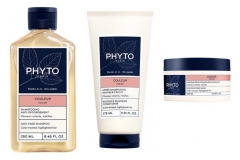 Phyto dažytų plaukų priežiūros rutina