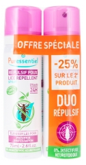 Puressentiel Repellent Spray na v&scaron;i Sada 2 x 75 ml