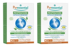 Puressentiel Respiratory Bronchi Capsules Organic 2 x 30 Capsules