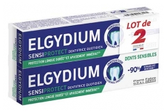 Elgydium Sensiprotect zobna pasta za občutljive zobe, komplet 2 x 75 ml