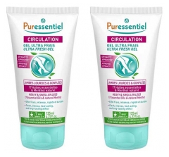Puressentiel Circulaci&oacute;n Gel Ultra Fresco con 17 Aceites Esenciales Lote de 2 x 125 ml