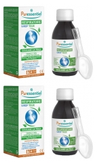 Puressentiel Respiratorio, jarabe para la Tos Lote de 2 x 125 ml