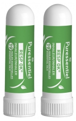 Puressentiel Resp OK Inhaleur aux 19 Huiles Essentielles Lot de 2 x 1 ml
