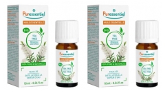Puressentiel Aceite esencial de &aacute;rbol del t&eacute; (Melaleuca alternifolia) Bio Lote de 2 x 10 ml