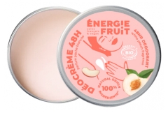 Energie Fruit 48H Deocr&egrave;me Biologische Witte Perzik Geur 45 g