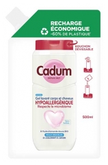 Cadum Hypoallergen Vaske-Gel til Krop og H&aring;r &Oslash;ko-Refill 500 ml