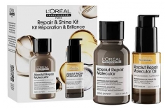 L'Or&eacute;al Professionnel Absolut Repair Molecular Shampoo Professionale 100 ml + Olio Bi-Fase Riparatore 30 ml