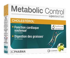 3C Pharma Metabolic Control Cholesterol 30 Tablets