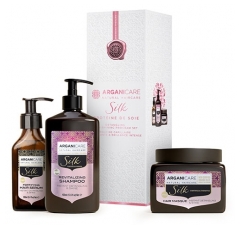 Arganicare Set Trio Proteine Della Seta Leviganti e Lucenti