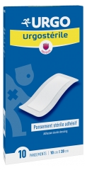 Urgo Urgost&eacute;rile Sterile Kl&aelig;bende Forbinding 10 x 20 cm 10 Forbindinger