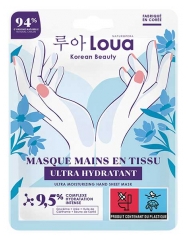 Loua Hydratačn&iacute; a ochrann&aacute; textiln&iacute; maska na ruce 1 p&aacute;r 14 ml