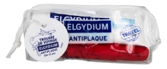 Elgydium Cestovn&iacute; sada pro dospěl&eacute; proti zubn&iacute;mu plaku